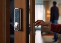 安居邦指纹锁电话预约平台阐明♛钱塘区指纹锁安装服务电话