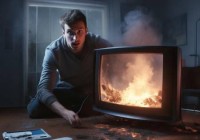 米技电视机速服务热线解说@梦中电视机意外损坏，揭秘背后的生活启示