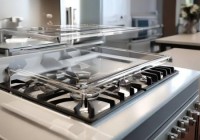 万和燃气灶售后在线客服解读↑燃气灶灶台隔板安装指南