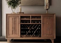 现代智能酒柜客服热线服务在线教你☜新中式餐边酒柜：红酒架设计，品味生活新境界