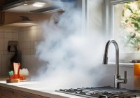 长虹集成灶总部报修网点分享<集成灶排烟管高度与厨房通风效果的关系>