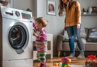 SIEMENS洗衣机客服热线咨询处普及〖洗衣机选购攻略：避免宝宝意外掉入的实用技巧〗