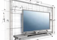 蓝盾智能电视机维修师傅快修网点教大家☜CAD电视机尺寸规格一览