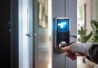 爱邦达智能指纹锁24小时客服电话教导√指纹锁解锁只需一个指纹，安全便捷生活新选择