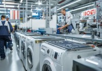 博世洗衣机24小时服务维修点交流_滚筒洗衣机玻璃压条更换技巧解析