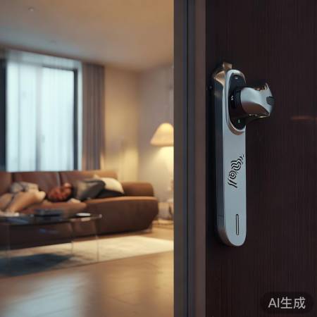 “指纹解锁，便捷生活”