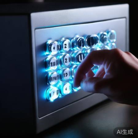 输入密码,确认开锁