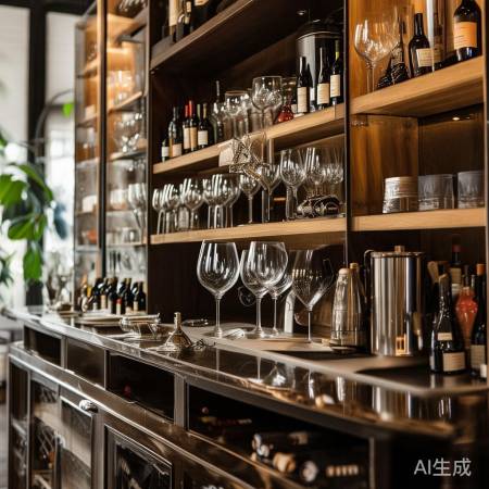 红酒柜装饰添温馨