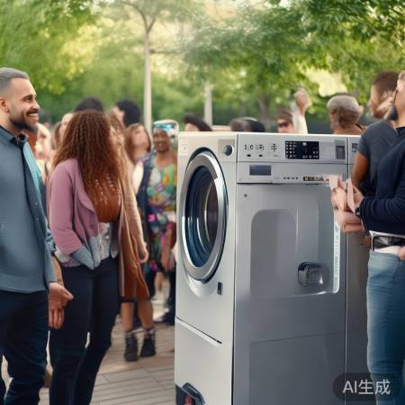 “社区共享洗衣机项目热议”