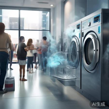 公共洗衣机自清洁,便捷生活新体