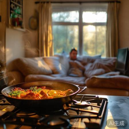 周末下午,茶香饭香诱人。