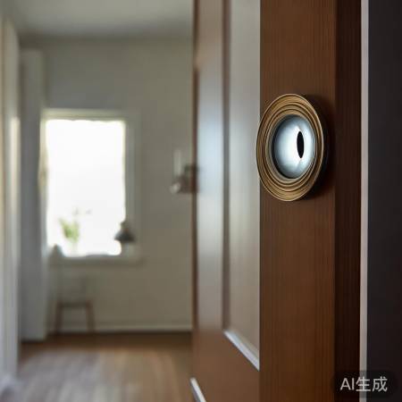 监控有盲区，猫眼更安全