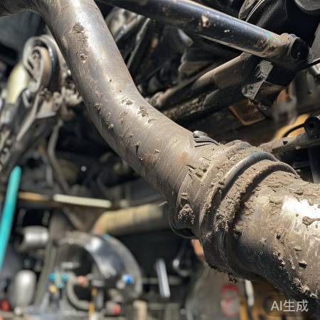 排气管积灰严重,考虑更换