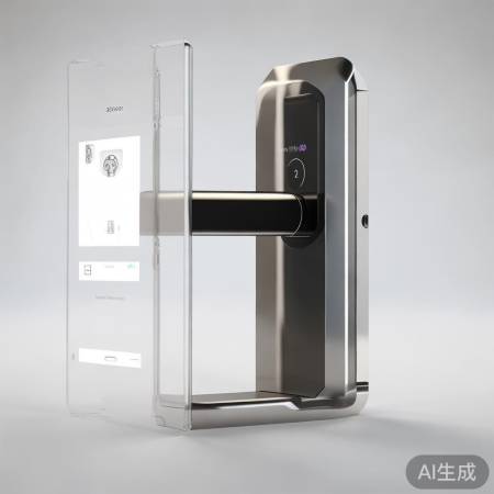“指纹密码，智能锁解锁便捷”