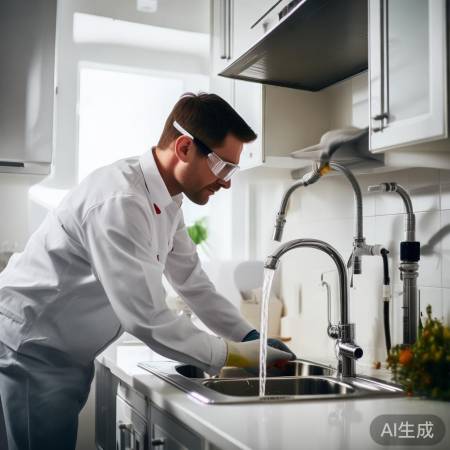 安装完毕,检查水阀和燃气管道