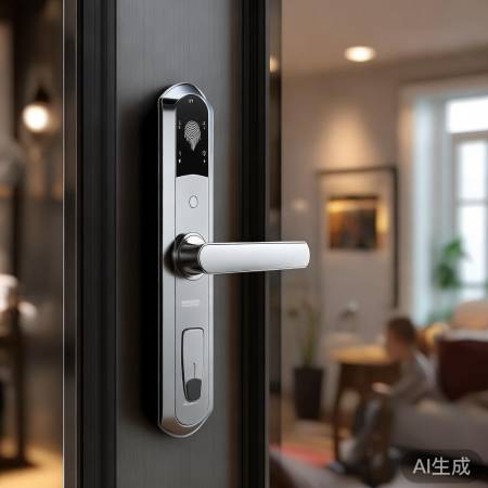 耐特指纹锁,一键添加指纹