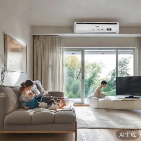美的空气能，智能恒温
