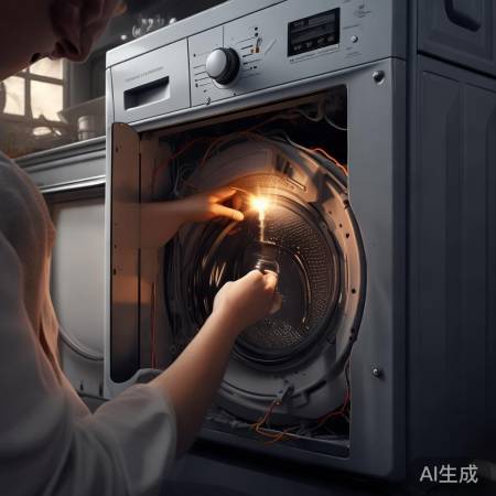 洗衣机灯不亮，排查电路问题