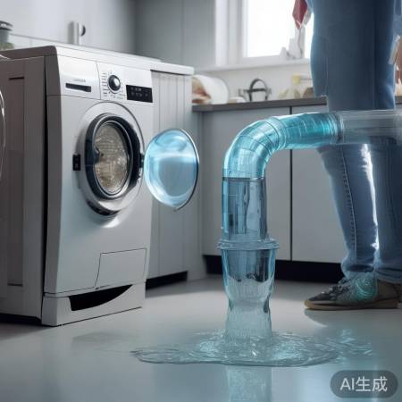 洗衣机废水直冲拖把池