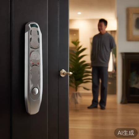 碳钢指纹锁：性价比高，安全耐用