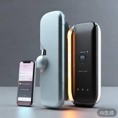 现代智能锁，指纹远程控制