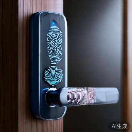 门锁logo投影，解锁互动更安