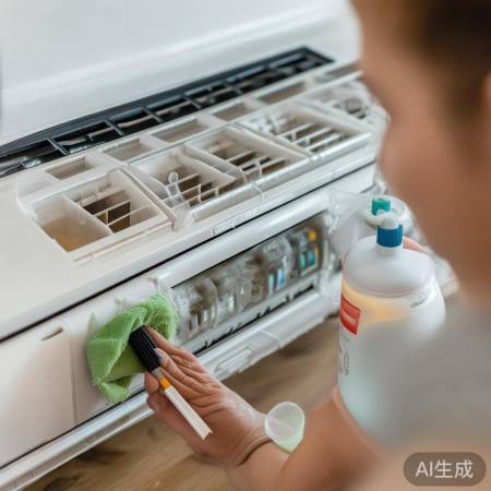 清洁出风口,焕新空调SPA