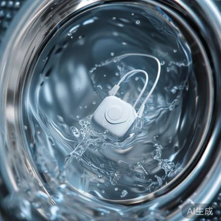 耳机盒水中游刃有余