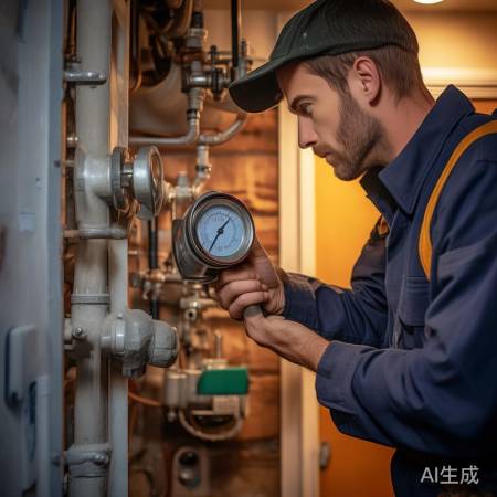 检查水压，调整或报修