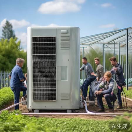 空气能热泵易装长寿，省心养殖神