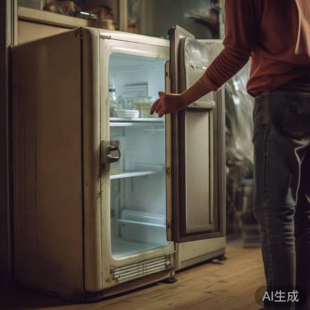 老式冰箱少开闭,节能又保温