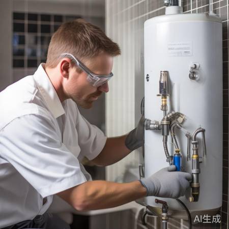 连接水管，检查密封