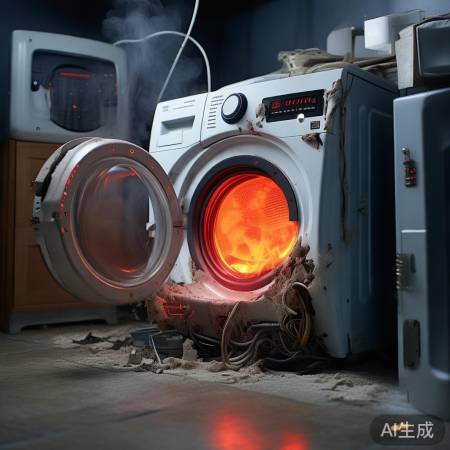 电压不稳,电机易烧毁