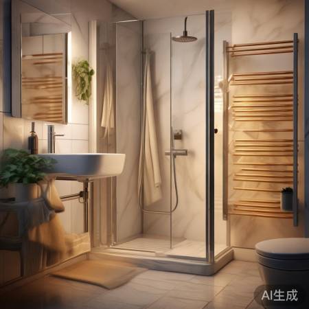 卫生间温馨实用,随心所欲