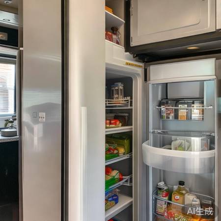 房车内冰箱清洁维护关键