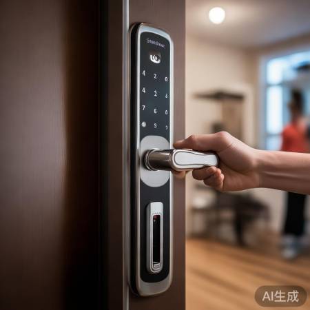 轻松装智能锁，便捷生活新体验。