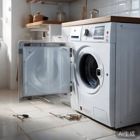 洗衣机异响,检查紧固零件