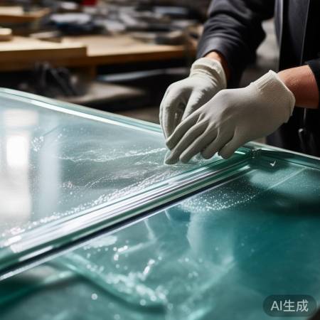 涂抹玻璃胶步骤