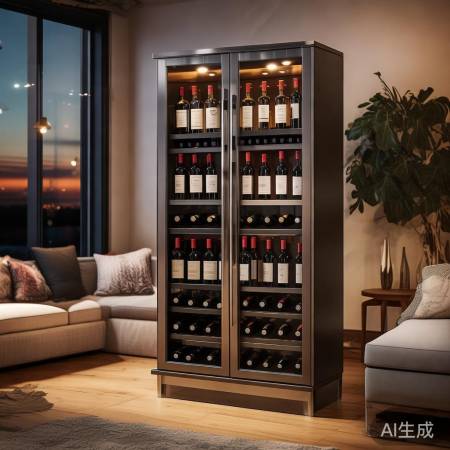 红酒柜，位置灵活，优雅必备