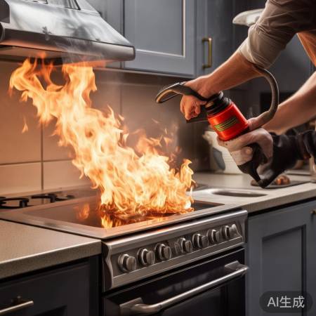 “燃气火灾勿用水扑灭”