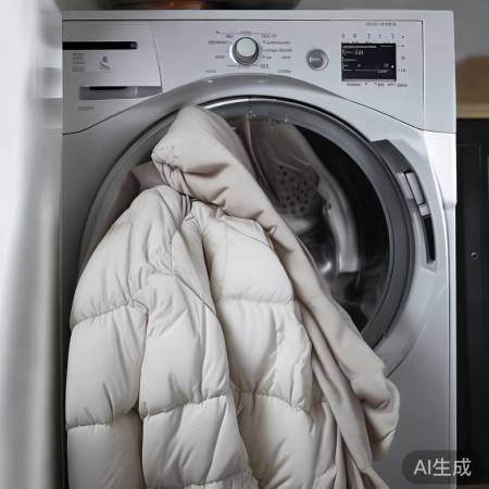 羽绒服洗衣机烘干技巧