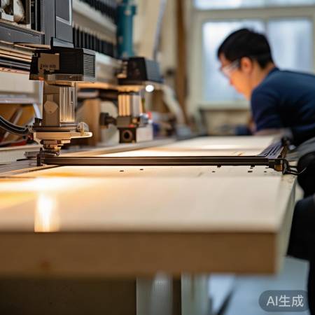 确保材料牢固固定