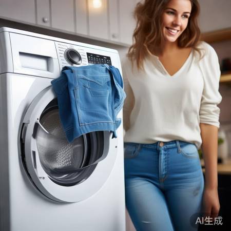 “轻松洗净，小天鹅洗衣机6步法