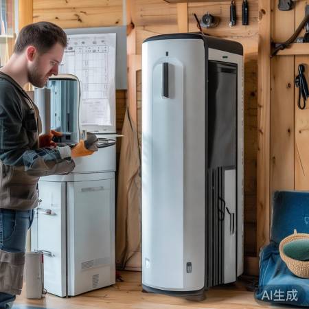 空气能锅炉安装简单，维护省心