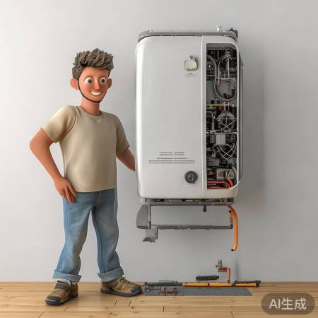 壁挂炉安装很简单，步骤明确。