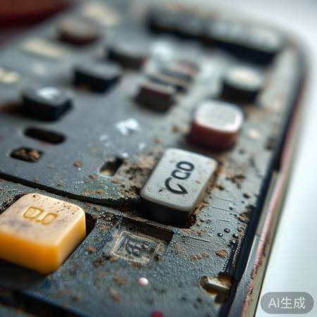 遥控器故障：按键磨损/电路故障