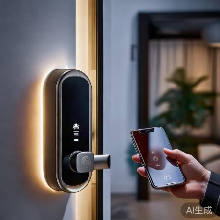 华为智能锁，蓝牙快稳省电