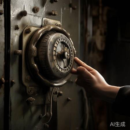 保险柜密码盘位置记牢