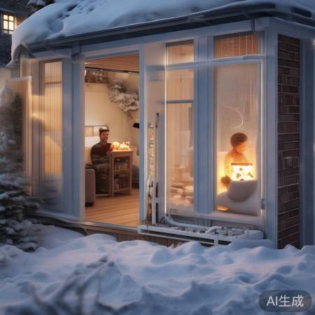 空气能安装便捷，温暖舒适