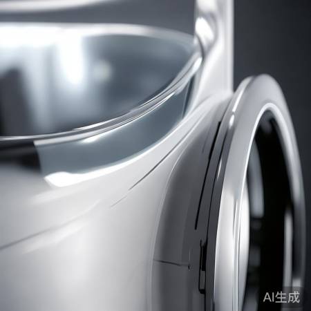 流线型松下洗衣机，简约高端